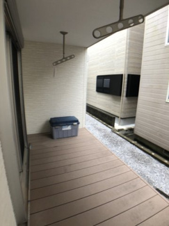【設備】 | 波島1丁目　中古住宅 | テラス部分です