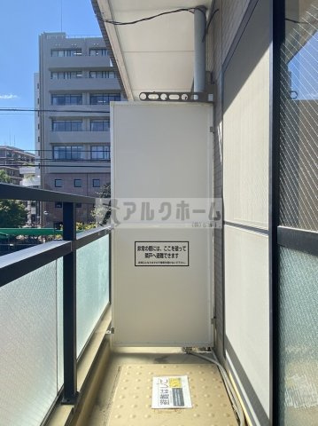 ホープハウス2のバルコニー