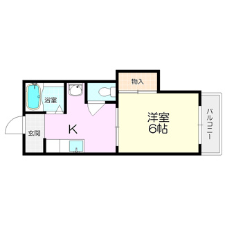 【間取り】 | ハイツ南苑荘III