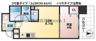 【間取り】 | ブエナビスタ上町