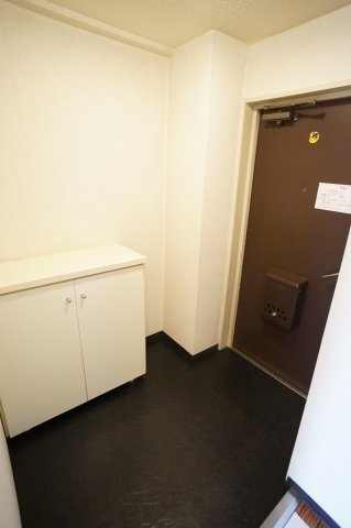 習志野市津田沼５丁目の賃貸マンションの玄関|シューズボックスがあり、玄関は広く使いますよ