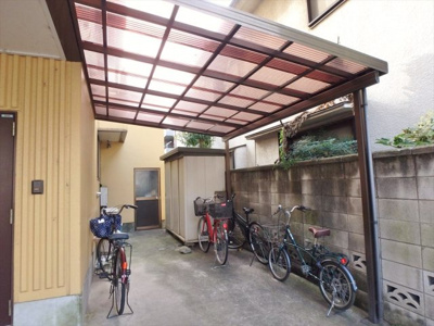 【その他共用部分】 | カルペ・ディエム | 屋根付き駐輪場（無料！）