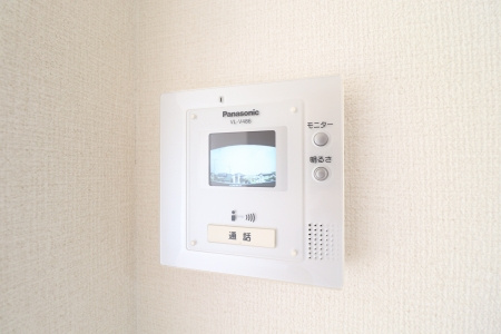菊池郡菊陽町花立１丁目のアパートのセキュリティ