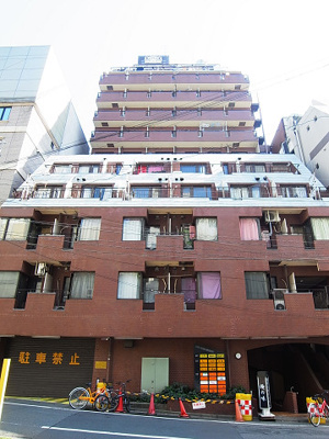 【外観】 | ライオンズプラザ新宿 | 新宿駅徒歩7分のオール電化マンションです