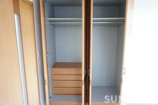 菊池郡菊陽町大字津久礼のアパートの収納