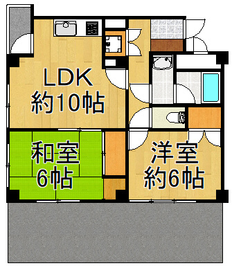 グレイスハイム越谷の間取り