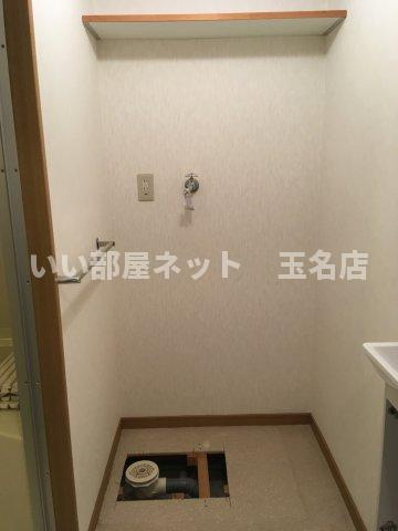 シャンティの設備|室内洗濯機置き場