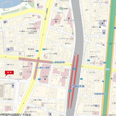 【地図】 | スカイコート文京湯島