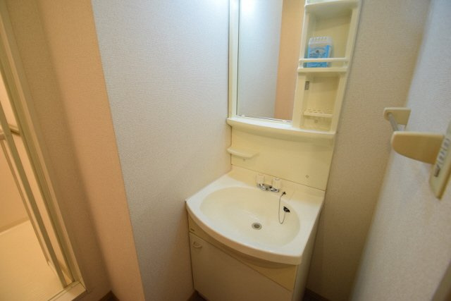 ヴェルドミールの洗面所|独立洗面台あります