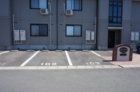 ベルクフロイデの駐車場|並列駐車場2台付