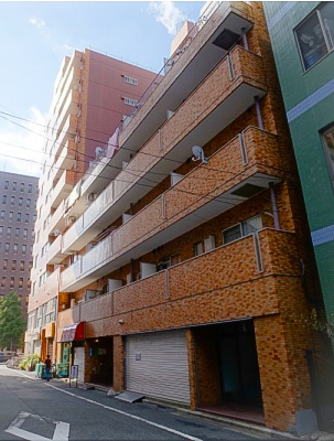 【外観】 | セブンスターマンション第5五反田 | ダークブラウン基調のタイル張り　落ち着いた雰囲気の外観です