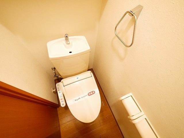 リッチ　カートンのトイレ|落ち着いたトイレです