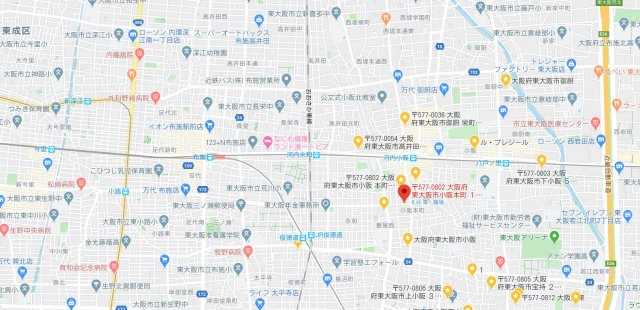 プレジャー　ハウス　GPの地図