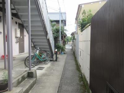 レジデンスあさのの周辺|前面道路