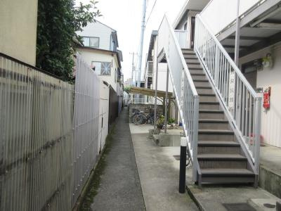 レジデンスあさのの地図|前面道路