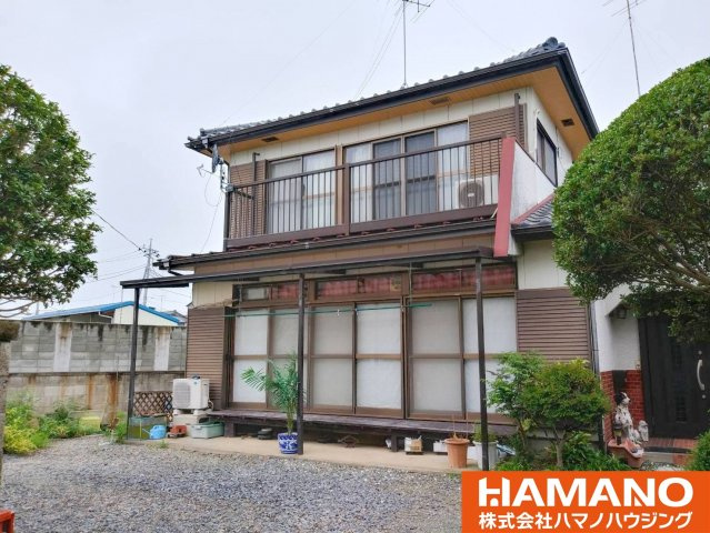 筑西市横島中古戸建の外観|外はこのようになっています