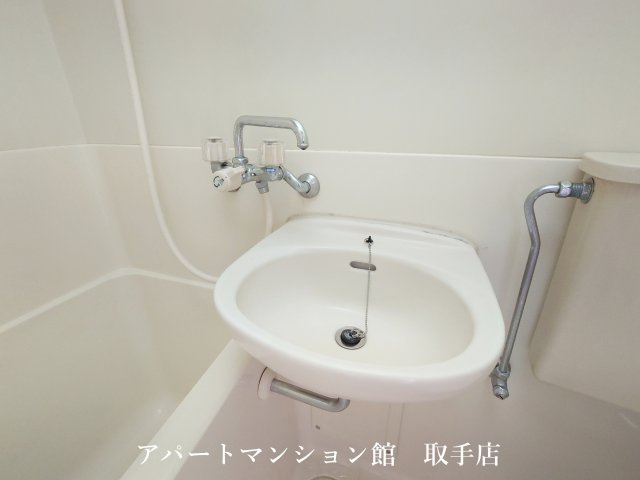 取手ハイツの洗面所