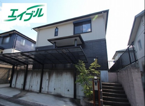 犬山市桃山台１丁目　中古戸建の外観|間口13.2ｍ