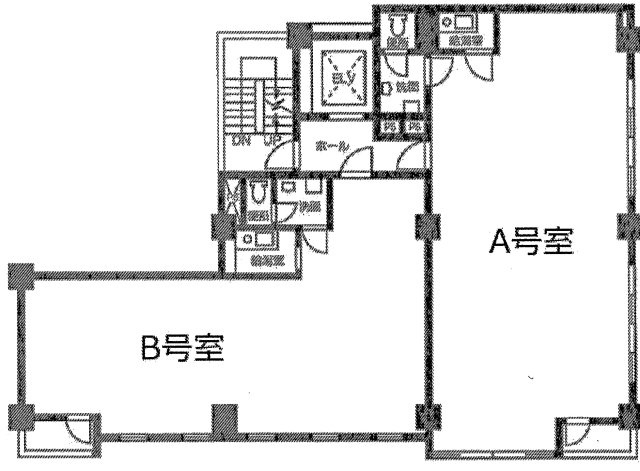 絹川ビルの間取り