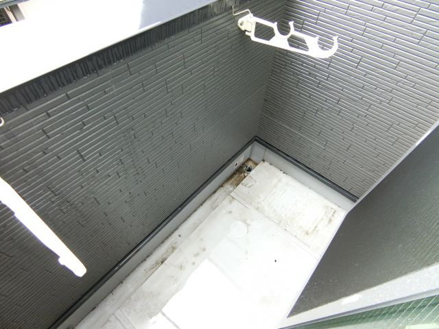 メゾンブラン北野田のバルコニー