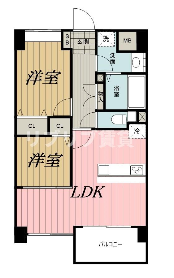 サンパティー千葉の間取り