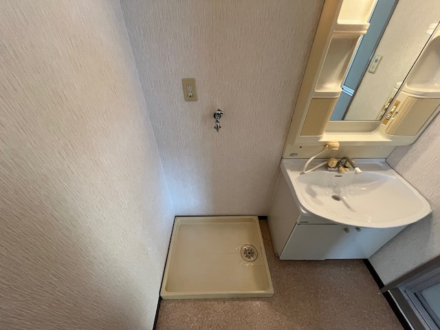 バークレイコーポの洗面所