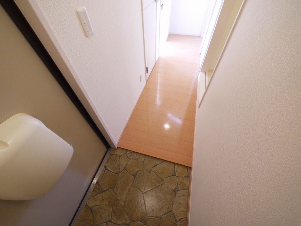 リビングタウンくにみ　Ｂ棟の玄関|きれいな玄関です