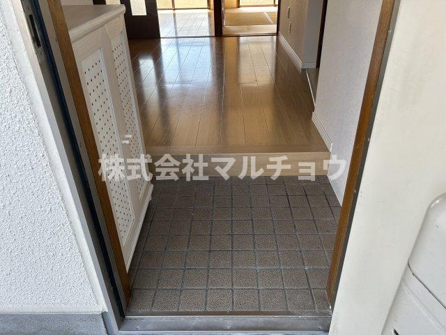 ハイツレジェンドの玄関|落ち着いた玄関です