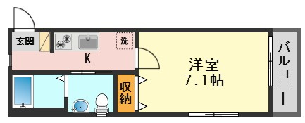 NSGATE南小岩の間取り