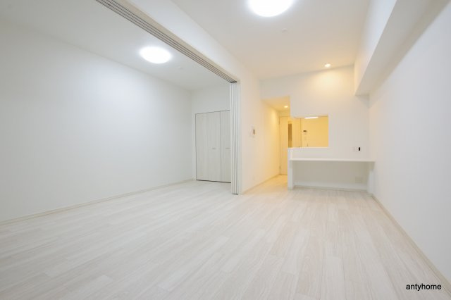 La Douceur天満 仲介手数料無料の居間・リビング