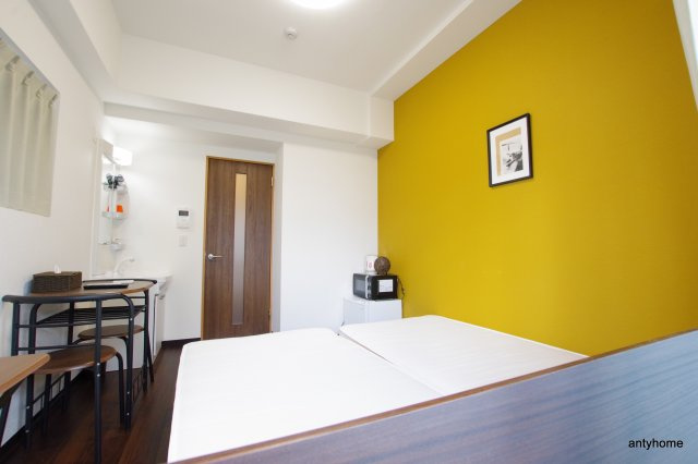 Fr.imp大阪三国(旧:ザ・ファースト新大阪)の寝室