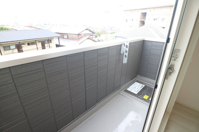Bellplage魚住のバルコニー