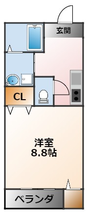 【間取り】 | フジパレス西宮鳴尾