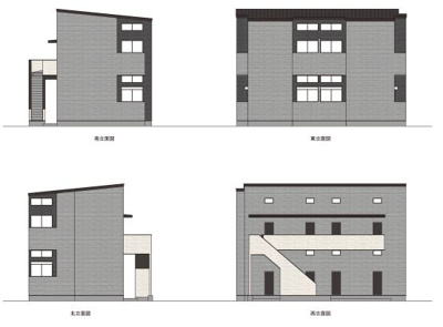 【外観】 | NewLife博多駅東(ニューライフ博多駅東) | デザイナーズアパートならではの、個性的な間取りに合わせてご自分の色に染め上げる楽しみがありますね(^o^)