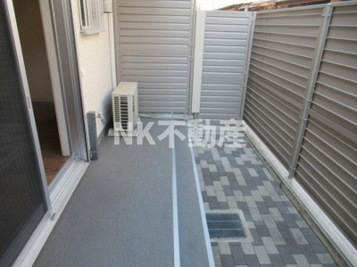 【バルコニー】 | ハイツニッサク（長瀬賃貸）