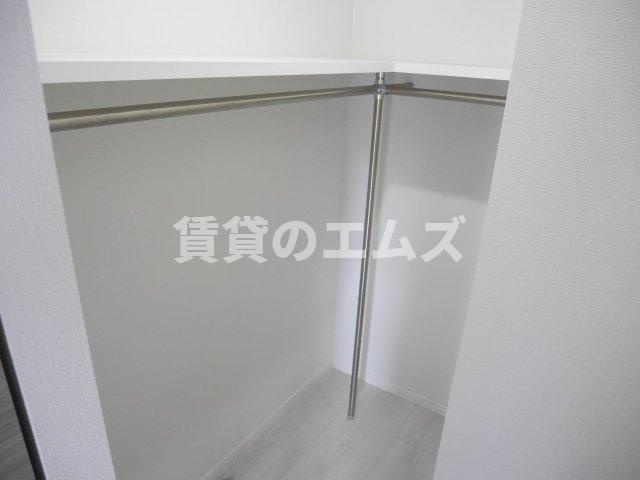 【収納】 | アクアステージ美野島 | アクアステージ美野島のウォークインクローゼット