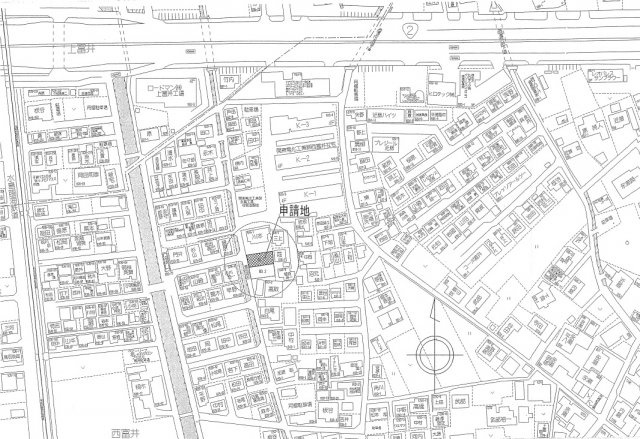 セルリアンステージ西富井の地図