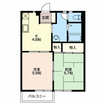 【間取り】 | フレグランスA&A