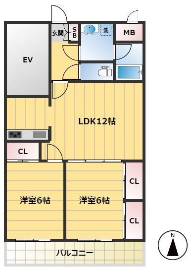 【間取り】 | フローラル東葛西Ⅲ