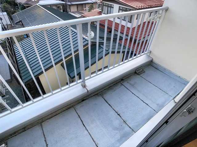 リベルSATOのバルコニー