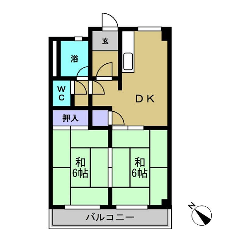 メゾン横須賀の間取り