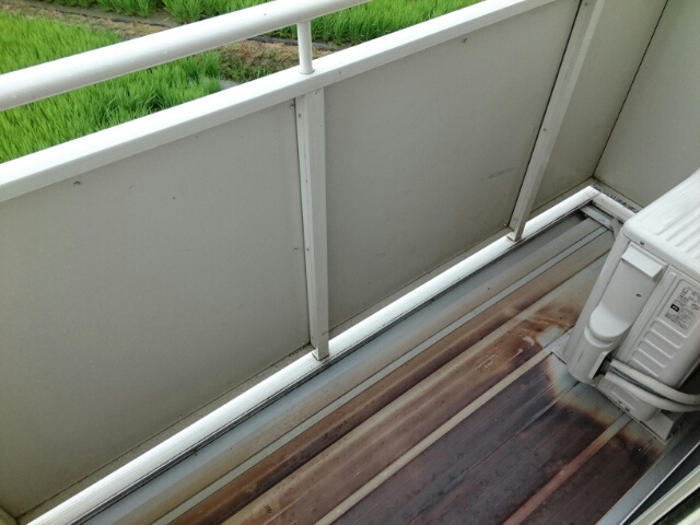 サニープレイスのバルコニー