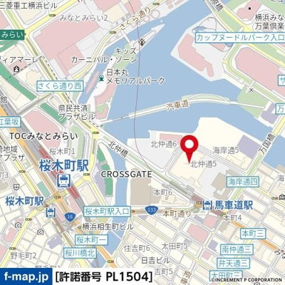 【地図】 | ザ・タワー横浜北仲