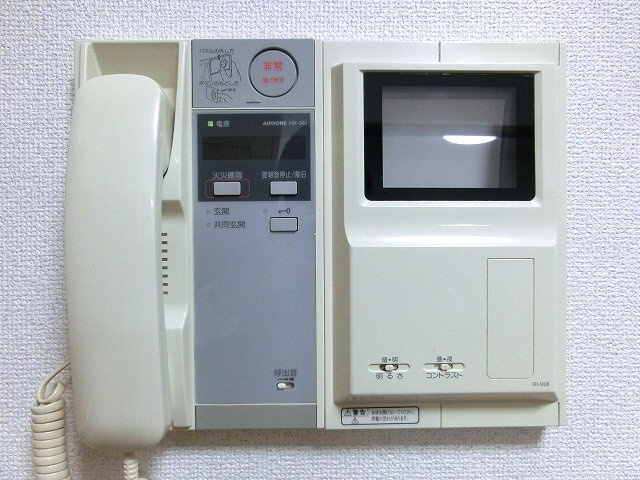 ラクラス田原町のセキュリティ|モニター付きインターホンセキュリティ
