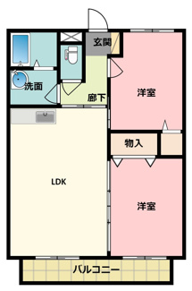 【間取り】 | アメニティ青垣