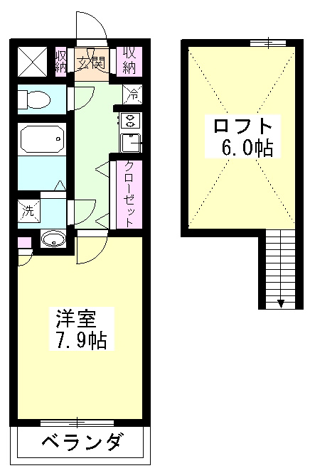 ニューライフ津田沼の間取り
