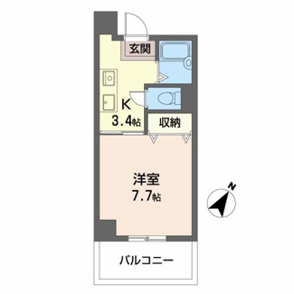 【間取り】 | 浜中マンション