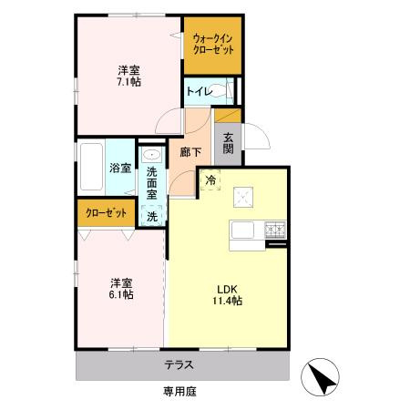 エコハウスの間取り
