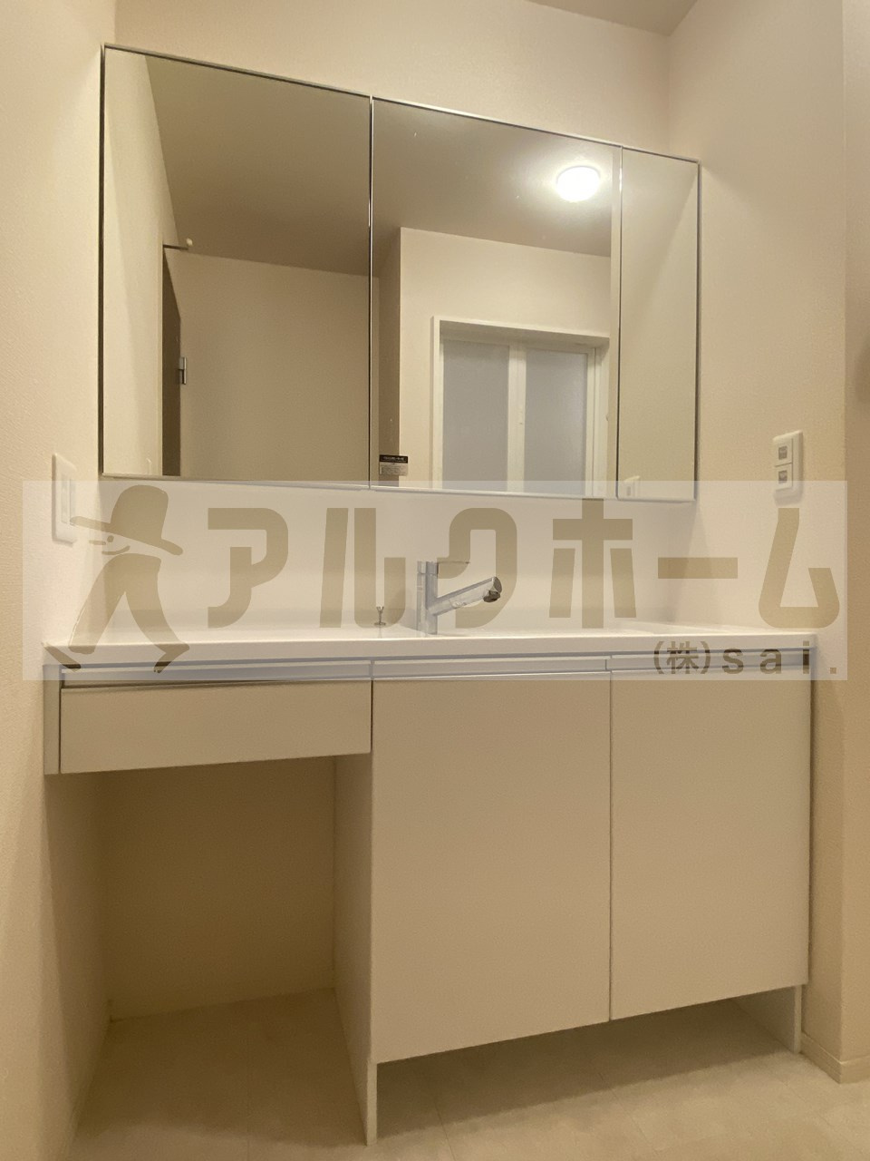 D-roomみのりの独立洗面台