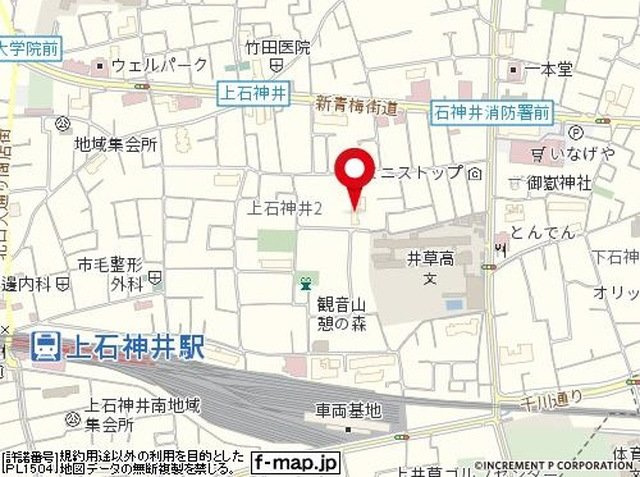 【地図】 | アルテハイム上石神井